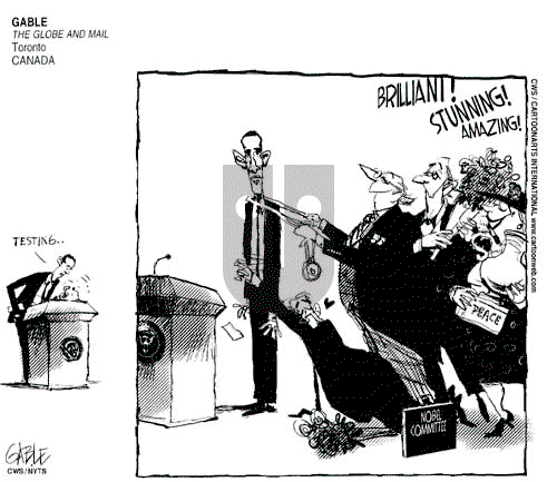 Views of the World on Friday October 16, 2009 Comic Strip