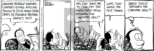 Adam@Home - Tuesday December 23, 1997 Comic Strip