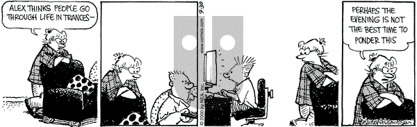 Betty on Saturday September 30, 2000 Comic Strip