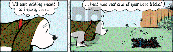 Fred Basset on Monday April 1, 2013 Comic Strip