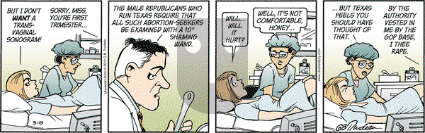 Doonesbury - Thursday March 15, 2012 Comic Strip