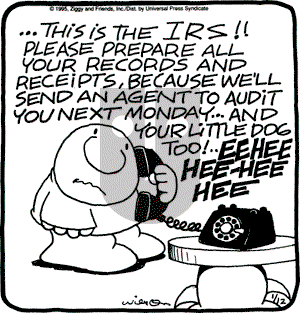 Ziggy on Thursday January 12, 1995 Comic Strip