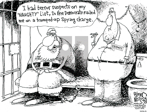 Glenn McCoy on Saturday December 24, 2005 Comic Strip