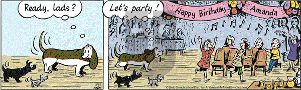 Fred Basset on Thursday March 15, 2018 Comic Strip