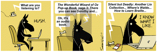 Dark Side of the Horse on Saturday February 26, 2011 Comic Strip
