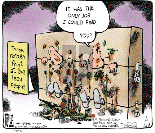Tom Toles on Tuesday January 14, 2014 Comic Strip