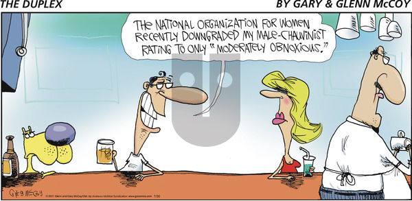 The Duplex on Sunday July 30, 2017 Comic Strip