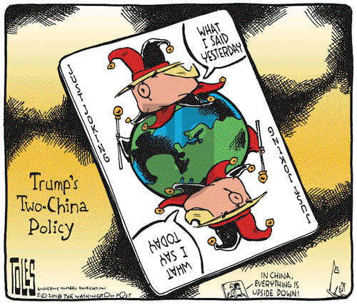 Tom Toles on Wednesday May 16, 2018 Comic Strip