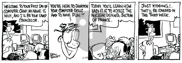 Adam@Home - Tuesday June 20, 1995 Comic Strip