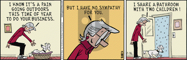 Grand Avenue on Saturday February 16, 2019 Comic Strip