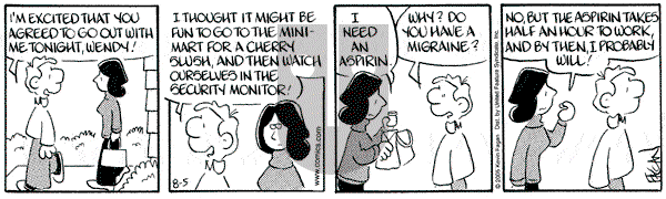 Drabble on Monday September 12, 2005 Comic Strip