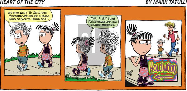 Heart of the City on Sunday August 26, 2018 Comic Strip