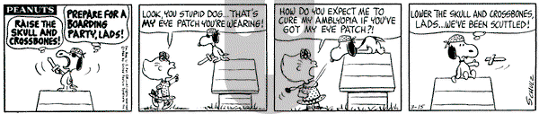 Peanuts on Tuesday March 15, 1966 Comic Strip