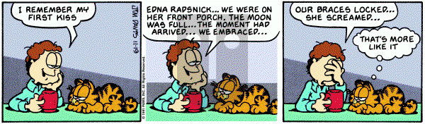Garfield on Tuesday November 19, 1991 Comic Strip