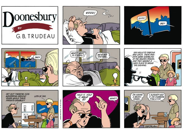 Doonesbury on Sunday November 24, 1996 Comic Strip