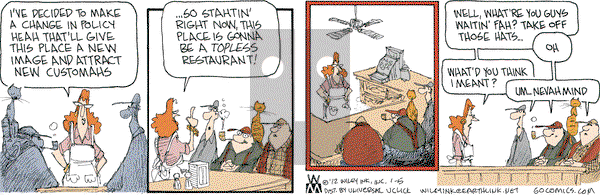 Non Sequitur - Thursday January 5, 2012 Comic Strip