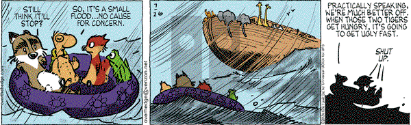 Over the Hedge on Thursday July 26, 2012 Comic Strip