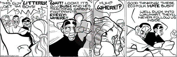 Maintaining on Tuesday April 22, 2008 Comic Strip