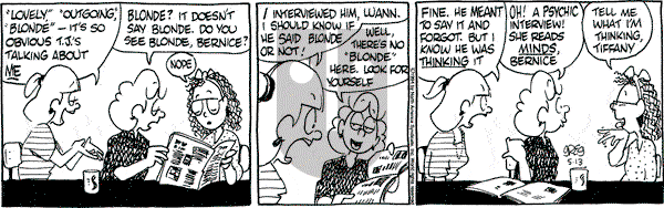 Luann on Friday May 13, 1994 Comic Strip