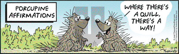 Frank and Ernest on Tuesday November 19, 2019 Comic Strip
