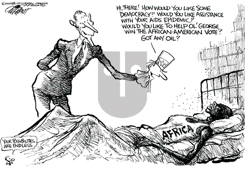 Pat Oliphant on Monday July 7, 2003 Comic Strip