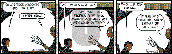 The Boondocks on Wednesday January 19, 2005 Comic Strip