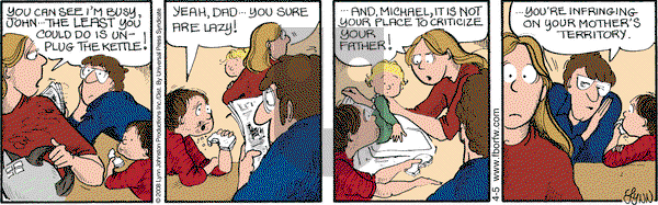 For Better or For Worse on Saturday April 5, 2008 Comic Strip