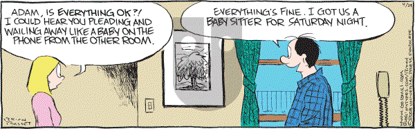 Adam@Home - Tuesday April 29, 2008 Comic Strip