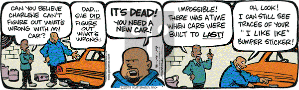 JumpStart on Thursday March 14, 2019 Comic Strip