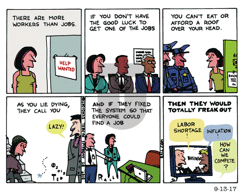 Ted Rall on Wednesday September 13, 2017 Comic Strip