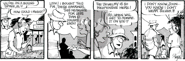 For Better or For Worse on Thursday March 21, 1996 Comic Strip