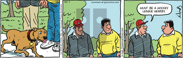 Cleats on Wednesday October 1, 2008 Comic Strip
