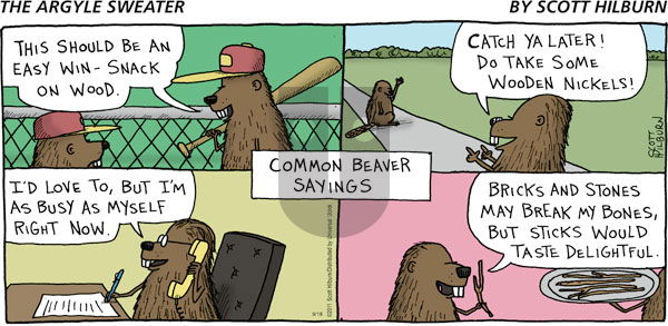 The Argyle Sweater on Sunday September 18, 2011 Comic Strip