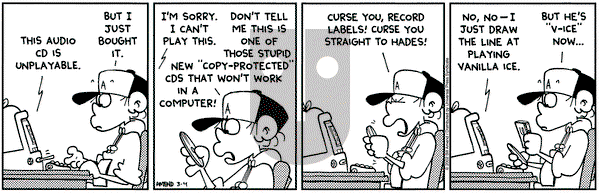FoxTrot on Monday March 4, 2002 Comic Strip