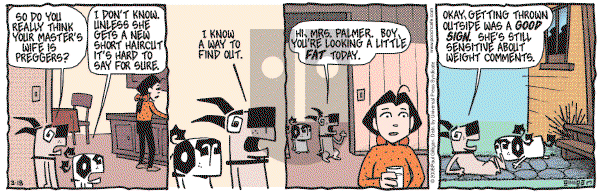 Pooch Cafe on Tuesday March 18, 2008 Comic Strip