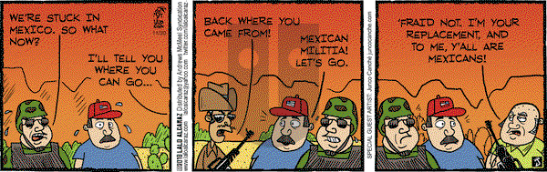La Cucaracha on Tuesday November 20, 2018 Comic Strip