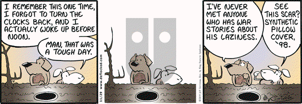 DeFlocked on Saturday November 29, 2014 Comic Strip