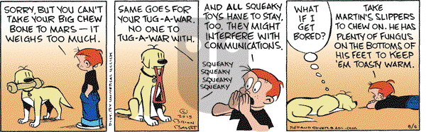 Red and Rover on Thursday August 6, 2015 Comic Strip