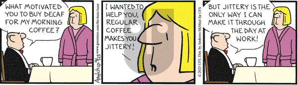 The Born Loser on Thursday September 25, 2025 Comic Strip