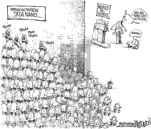 Matt Davies on Thursday January 17, 2008 Comic Strip