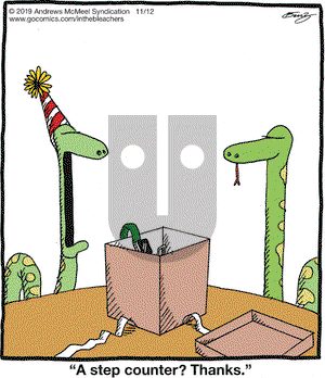 In the Bleachers on Tuesday November 12, 2019 Comic Strip