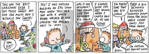 Tex on Monday December 25, 2023 Comic Strip