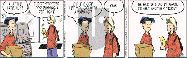 Baldo - Saturday January 31, 2009 Comic Strip
