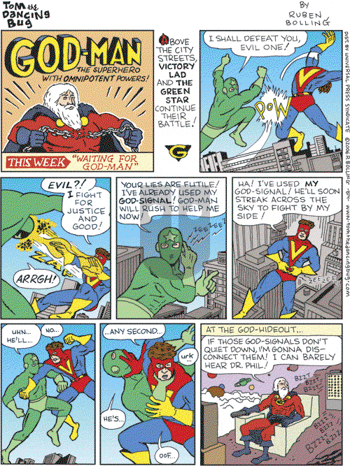 Tom the Dancing Bug on Saturday August 19, 2006 Comic Strip
