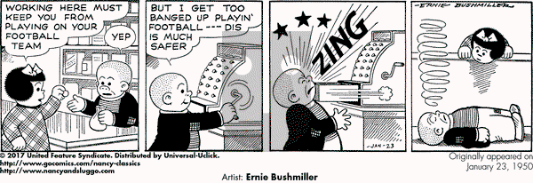 Nancy Classics on Monday January 23, 2017 Comic Strip