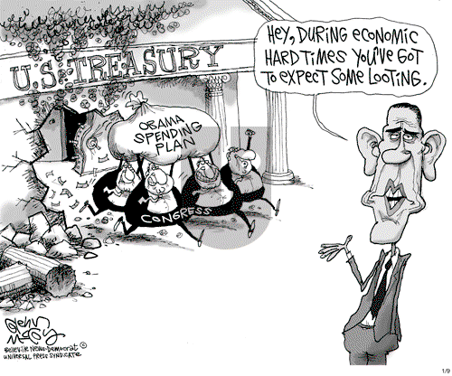 Glenn McCoy on Friday January 9, 2009 Comic Strip