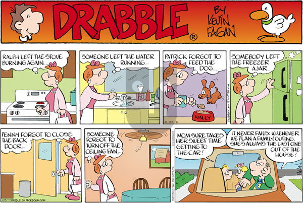 Drabble on Sunday October 24, 2010 Comic Strip