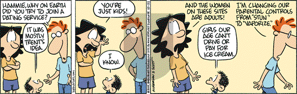 Baby Blues on Thursday October 22, 2015 Comic Strip