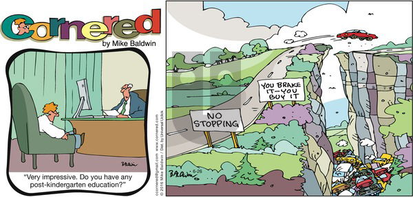 Cornered on Sunday June 26, 2016 Comic Strip