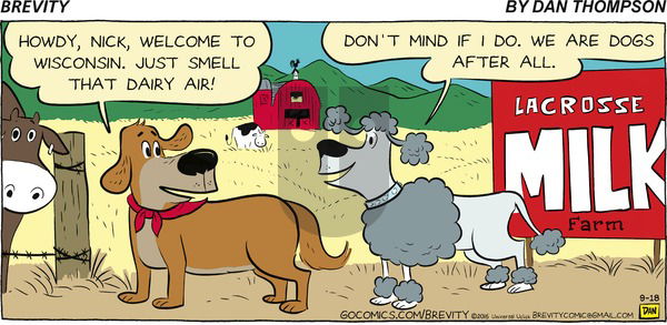 Brevity on Sunday September 18, 2016 Comic Strip